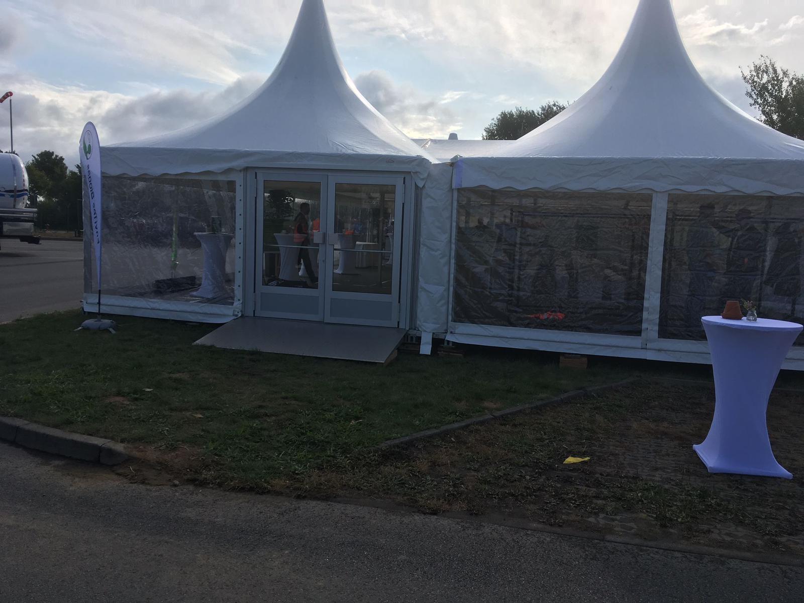 röder zelt gebraucht Röder Pagodenzelt Highlite 5,0 x 5,0 mtr. Weiß Profi – Eventlieferant