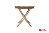 Teak Holzklapptisch 70 x 70cm Natur Pro - Klapptisch - Tisch